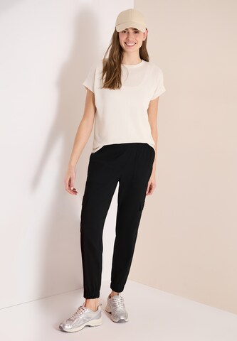 CECIL Slimfit Hose in Schwarz: Vorderseite