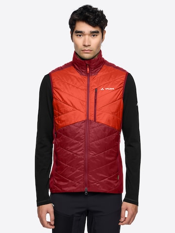 VAUDE Sports vest 'Sesvenna' in Red: front
