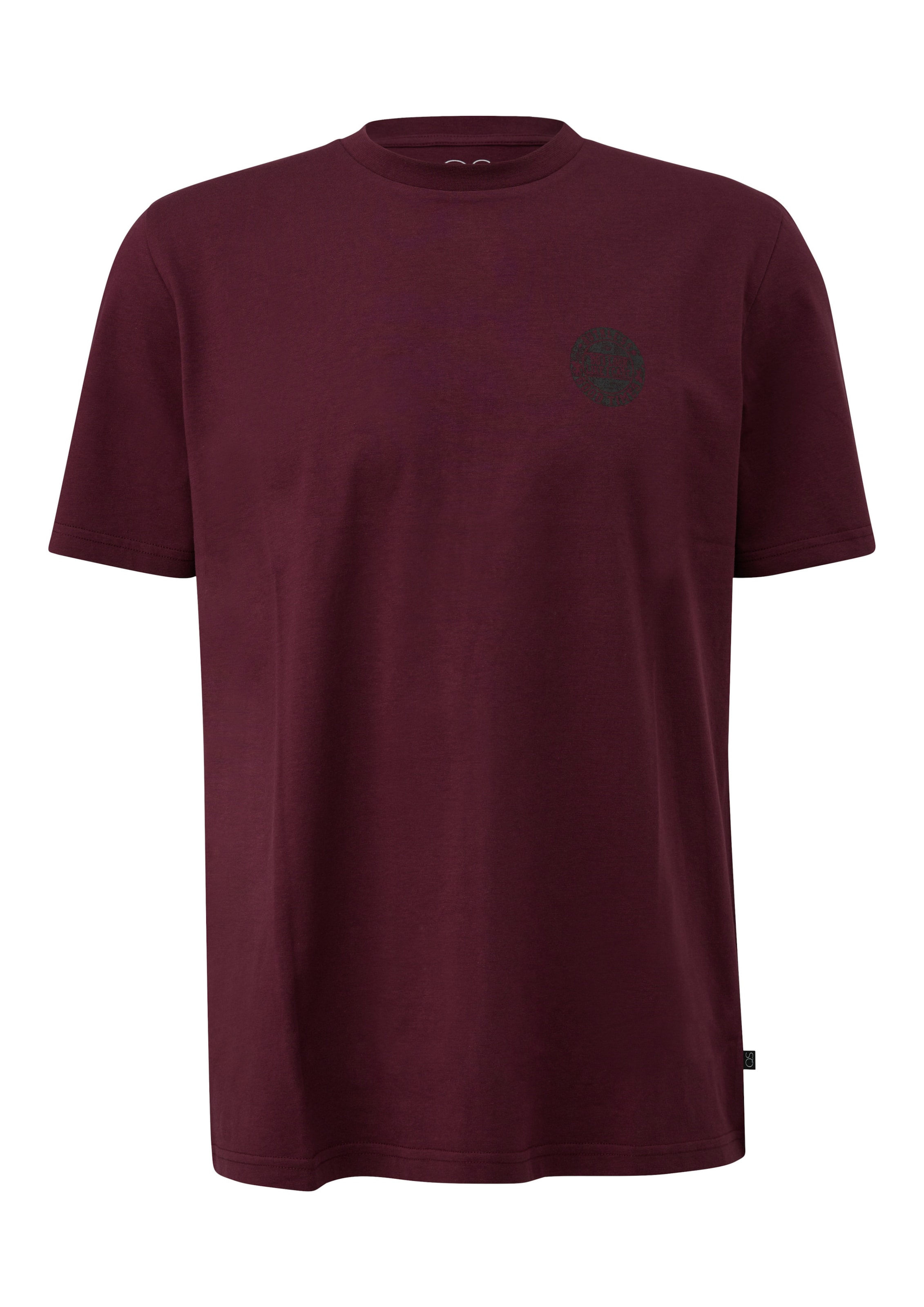 T-Shirt QS en rouge : devant