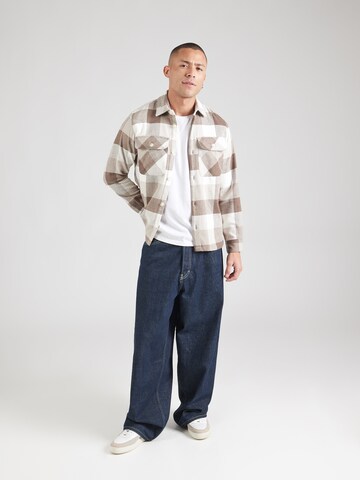 JACK & JONES Comfort fit Overhemd 'JPRRaymond' in Bruin