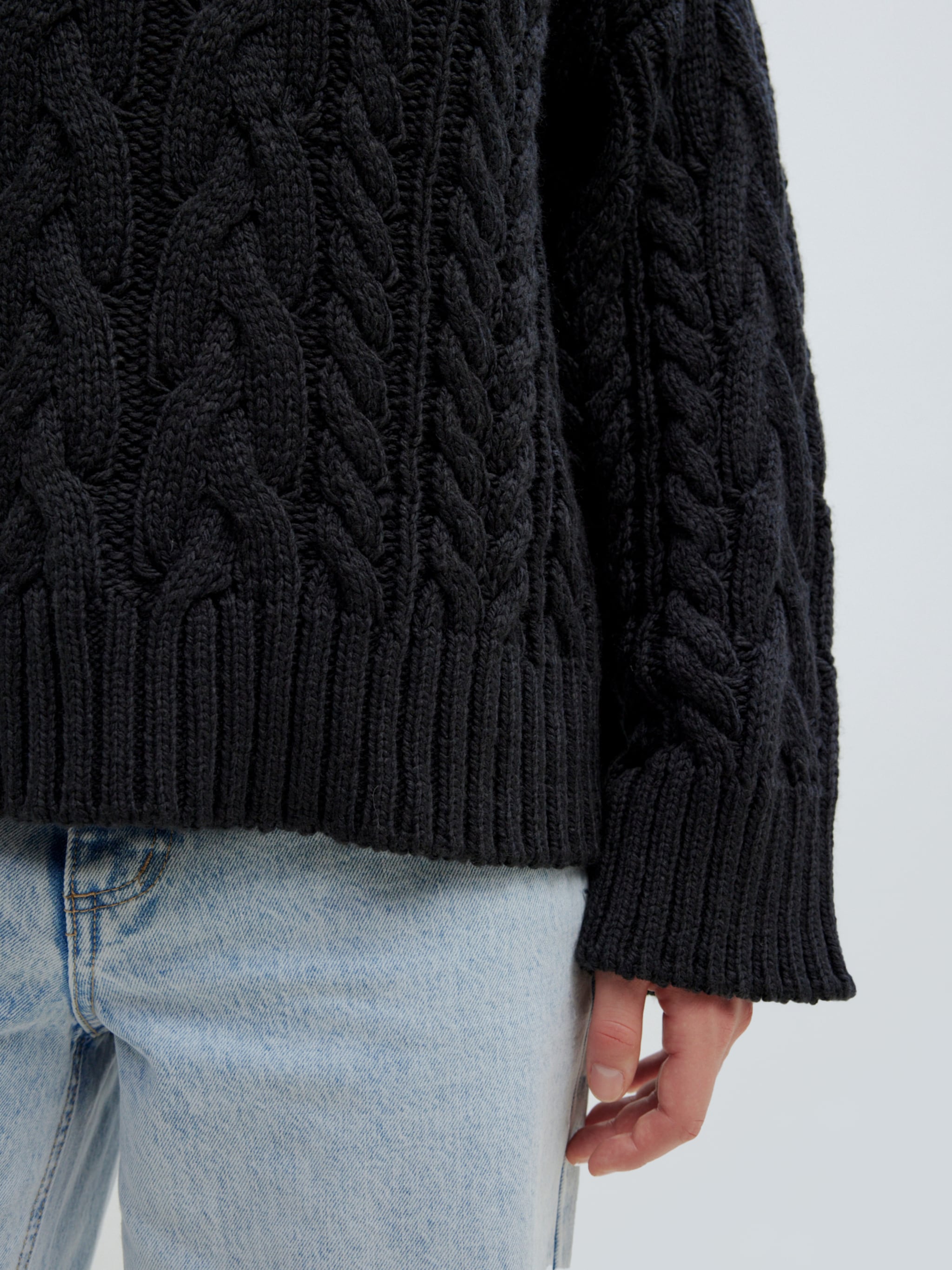 EDITED Produits Pull-over 'Alizee' noir