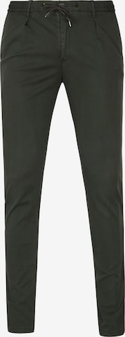 Pantalon chino Profuomo en vert : devant