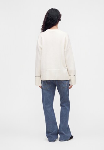 KARL LAGERFELD JEANS Sveter - Biela