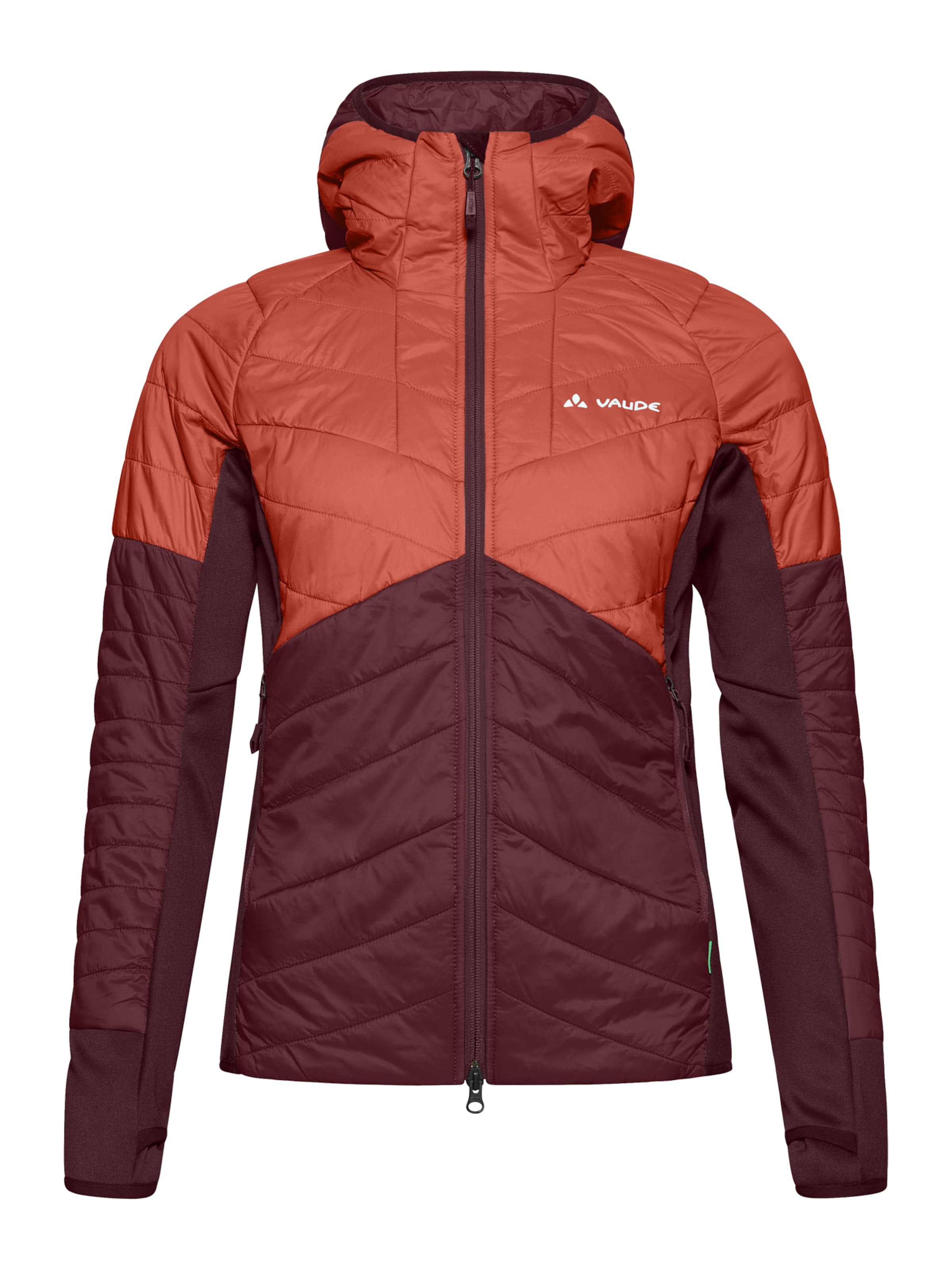 VAUDE Jacke 'Sesvenna IV' in Braun: Vorderseite