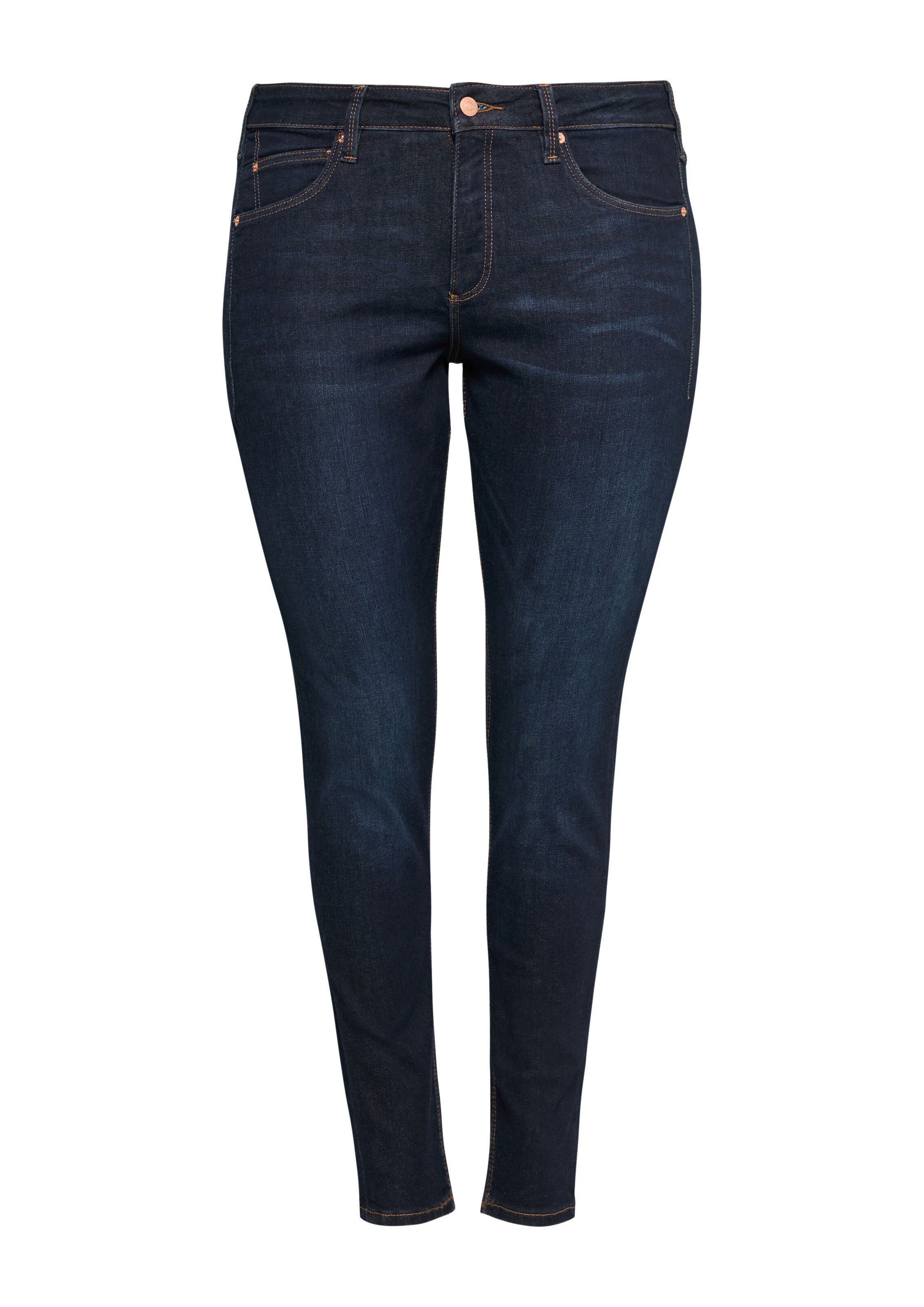 QS Skinny Jeans in Blau: Vorderseite