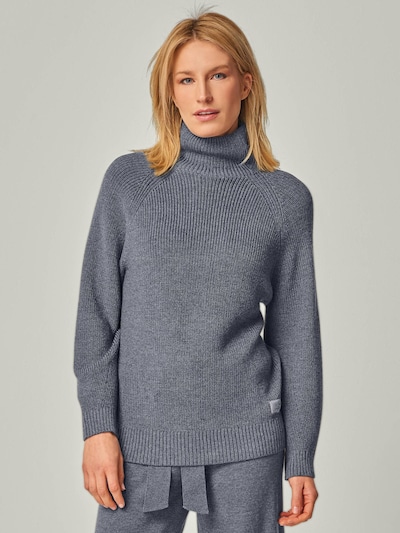 YOU LOOK PERFECT Pull-over 'Eve' en anthracite, Vue avec produit