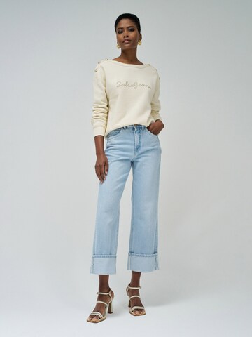 Sweat-shirt Salsa Jeans en beige
