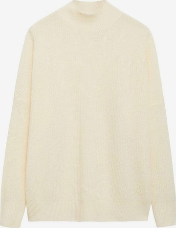 Pull-over 'Hades' MANGO en beige : devant