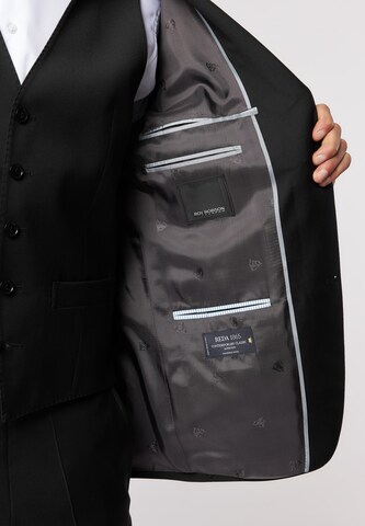 Coupe slim Veste de costume ROY ROBSON en noir