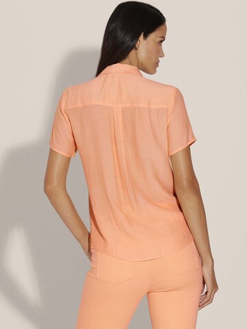 Chemisier MADELEINE en orange