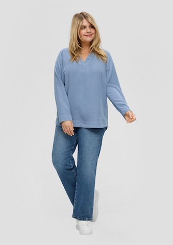 s.Oliver Red Label Big & Tall Blouse in Blue