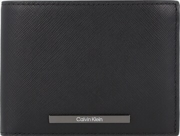 Calvin Klein Wallet in Black: front