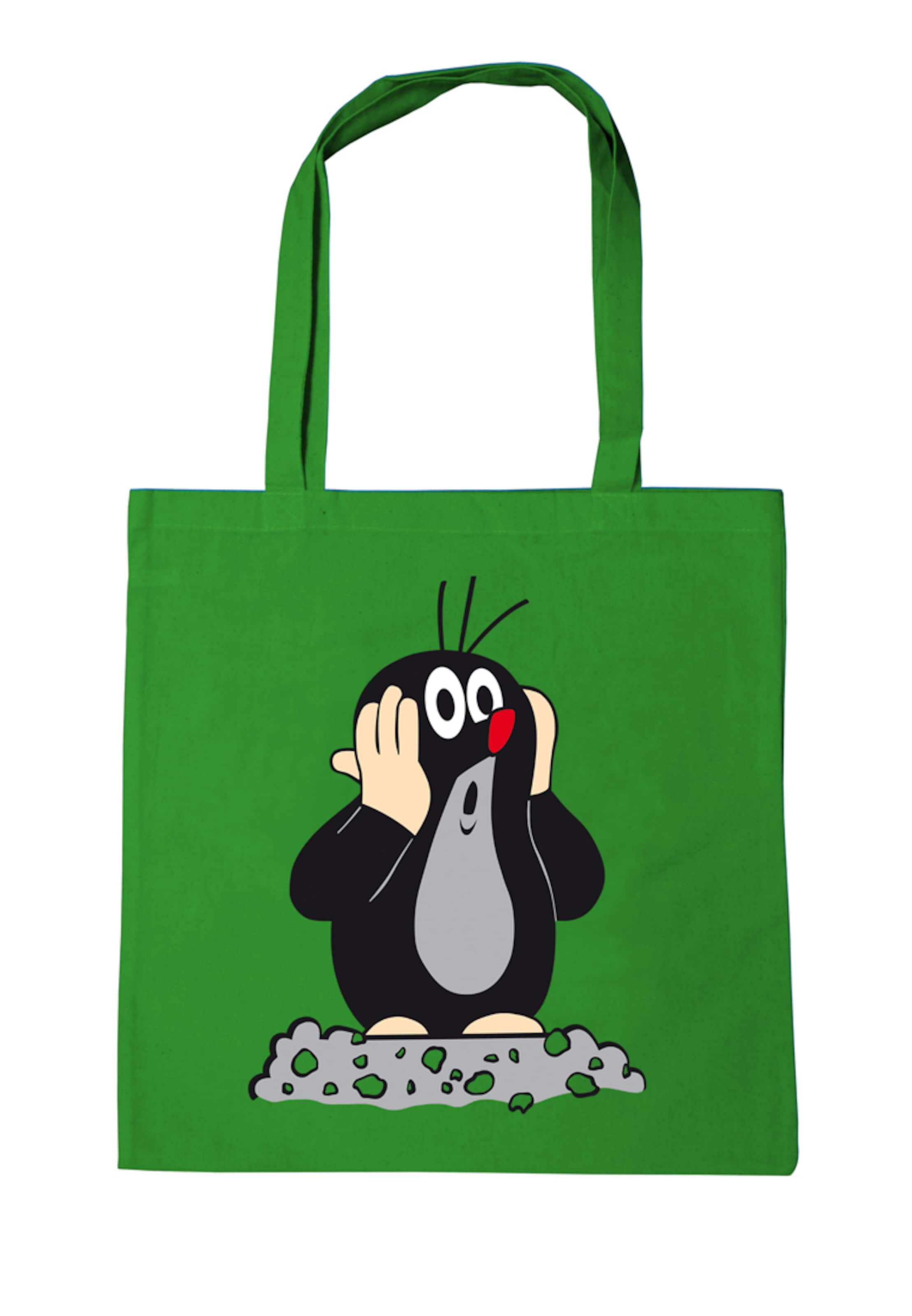 LOGOSHIRT Shopper in Green: front