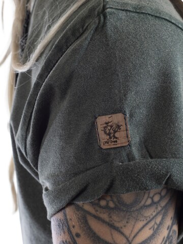 Life-Tree Shirt 'Fairwear Organic' in Green