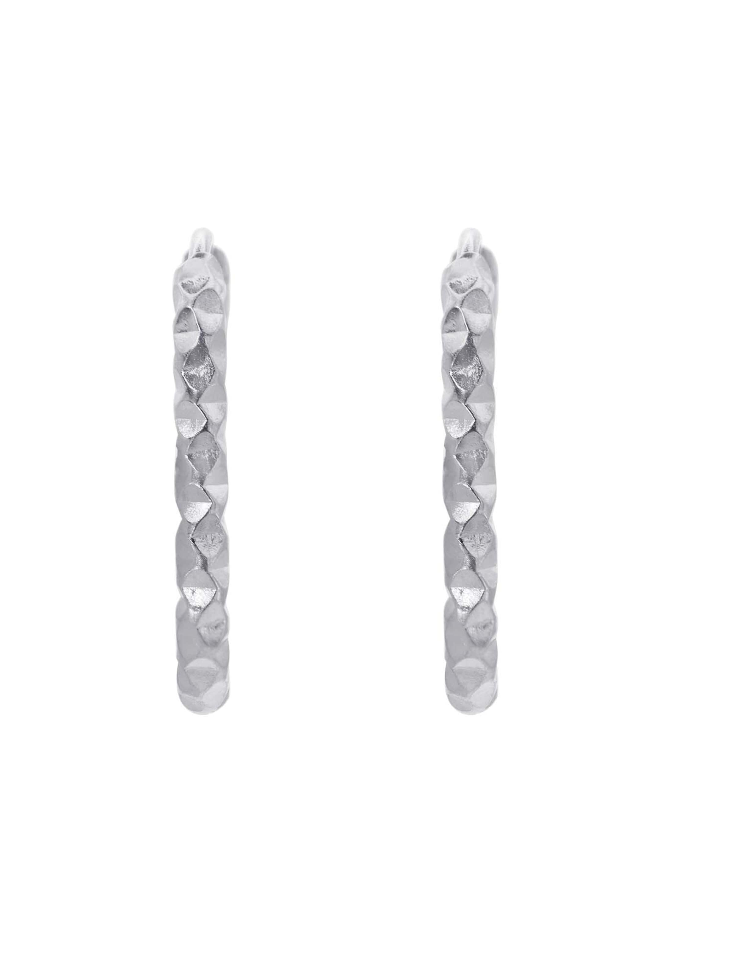 Heideman Earring 'James' in Silver: front