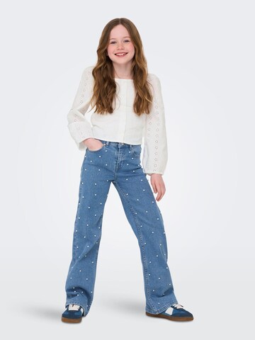 ONLY GIRLS - Blusa 'KOGPilea' en blanco