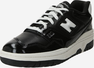 Baskets basses '550' new balance en noir : devant