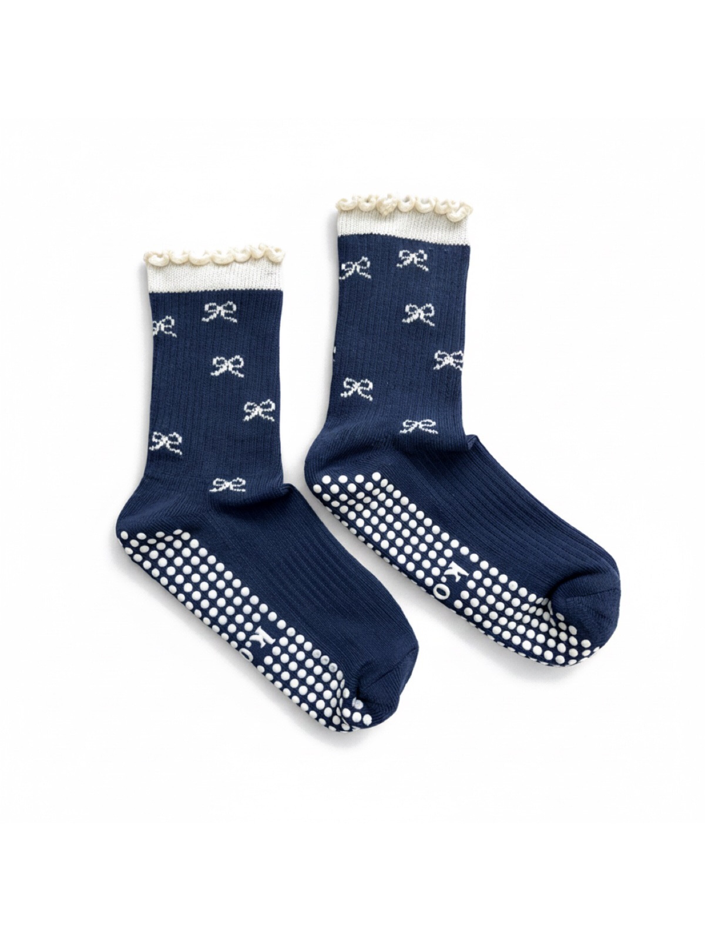 KORRHAUS Sports socks 'Midnight Colette' in Blue: front