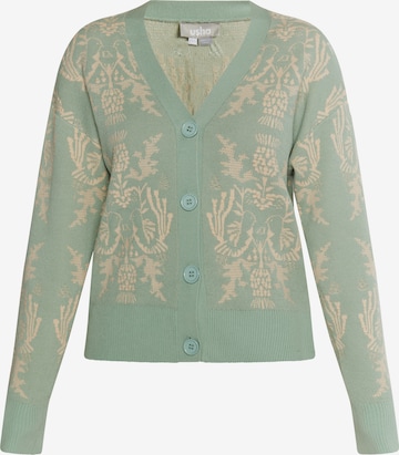 Cardigan Usha en vert : devant