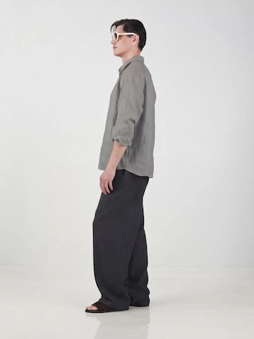 Giesto - Comfort Fit Camisa em cinzento