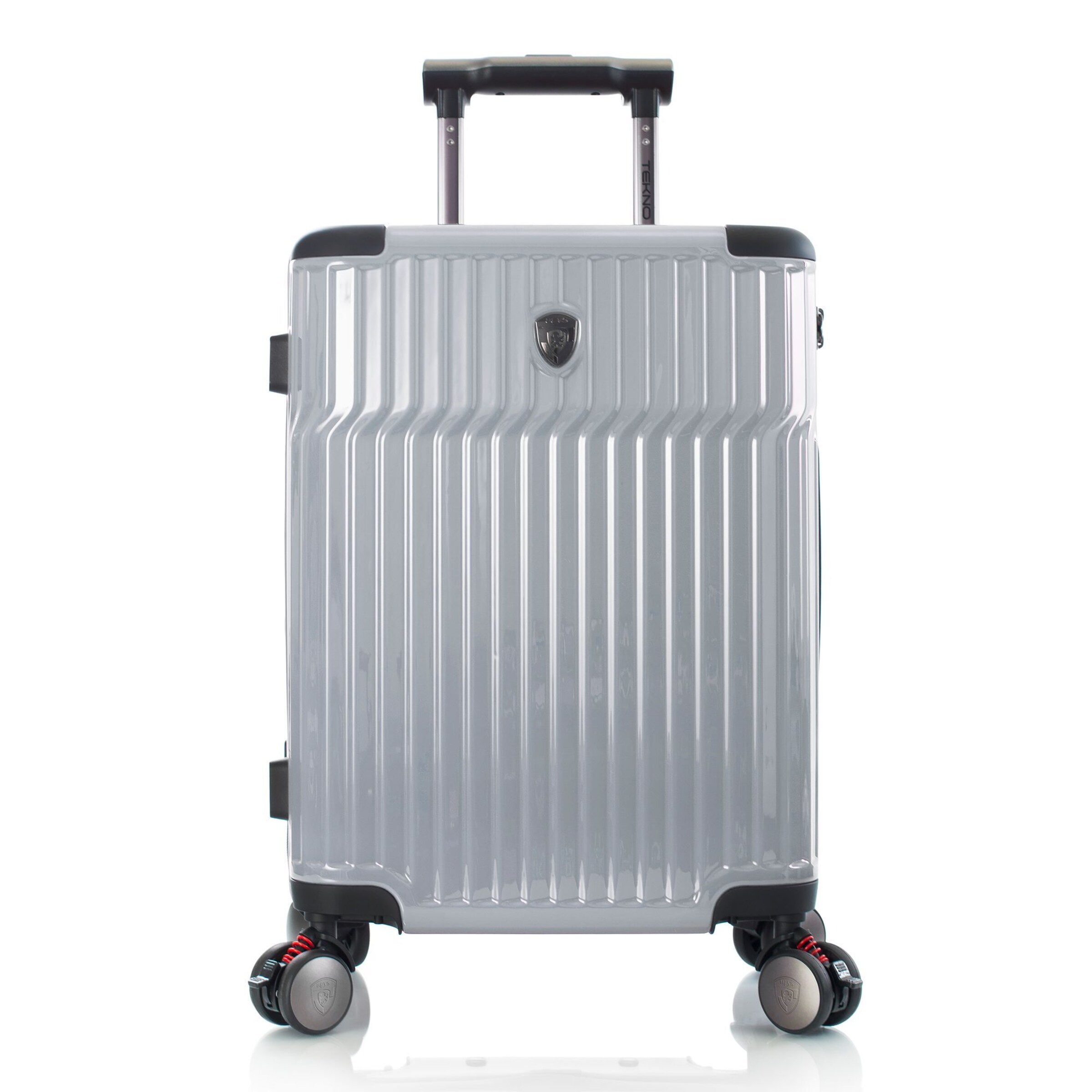 Heys Trolley 'Tekno' in Silber: Vorderseite