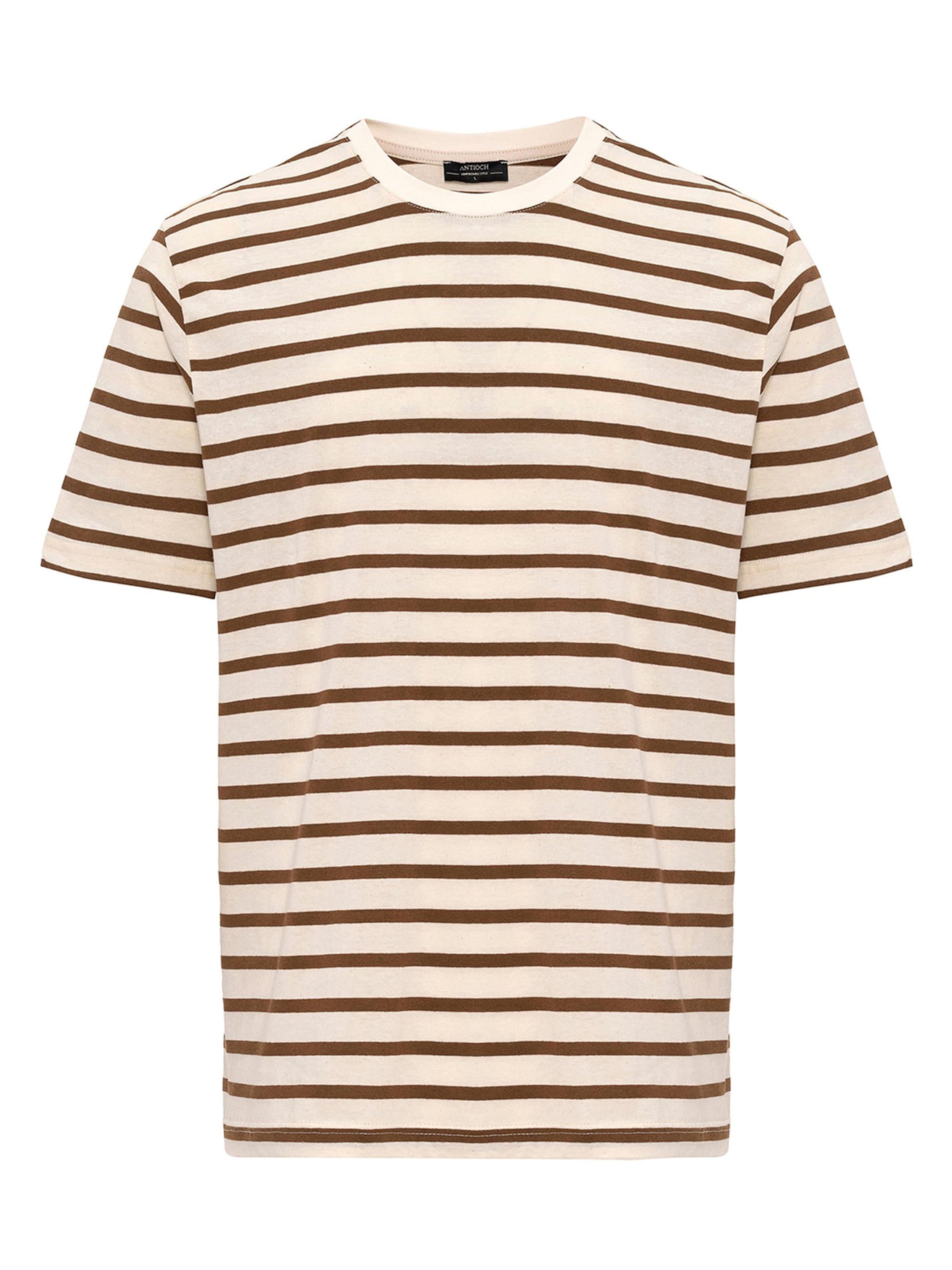 Antioch T-shirt i brun: framsida