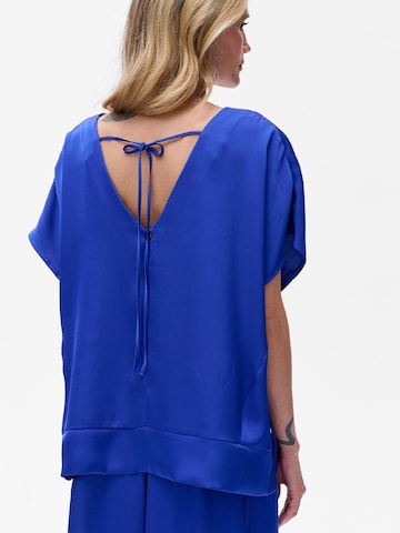 Blue Shadow Blouse in Blue