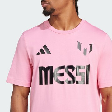 ADIDAS PERFORMANCE Funktionsshirt 'Messi' in Pink