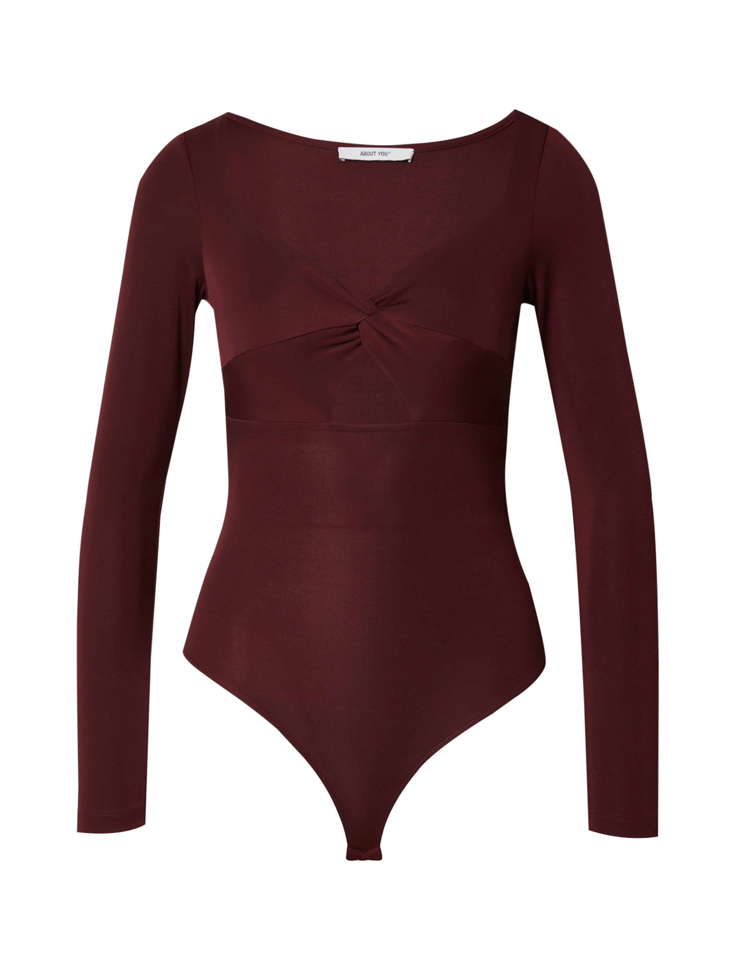 sarkans ABOUT YOU Bodijs-krekls 'Paige': no priekšpuses