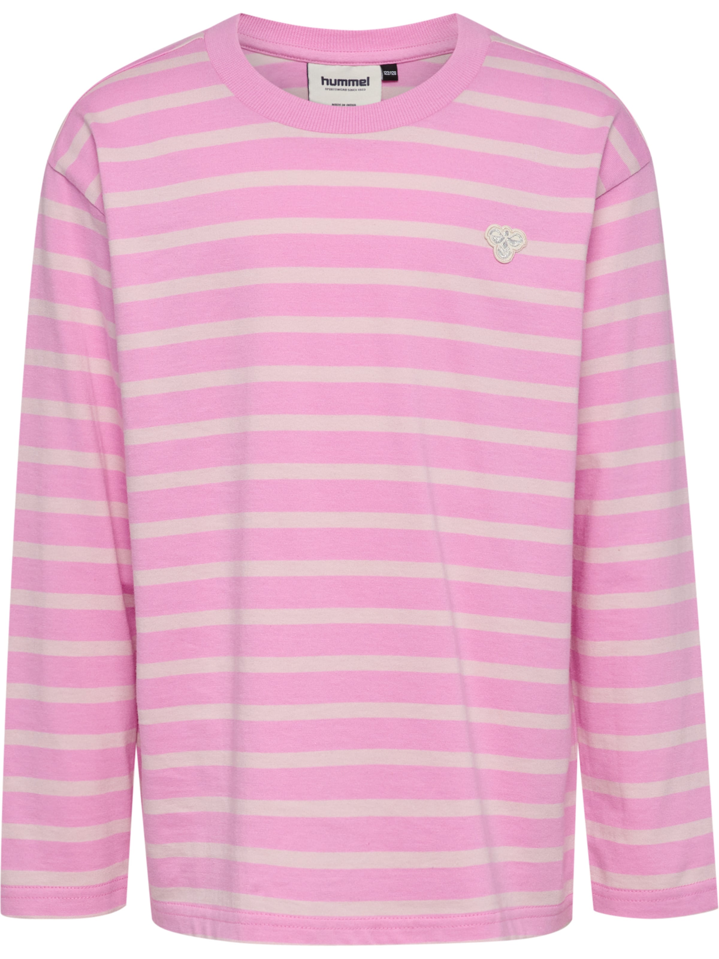 Hummel Shirt in Roze: voorkant