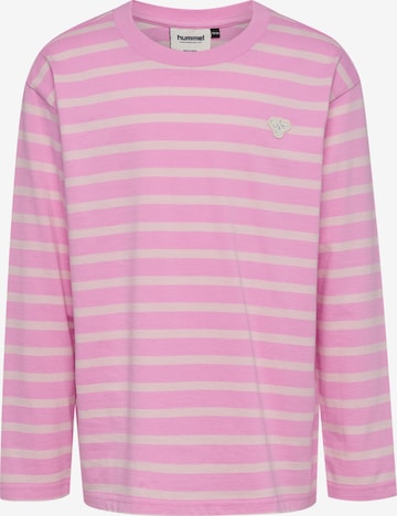 T-Shirt Hummel en rose : devant