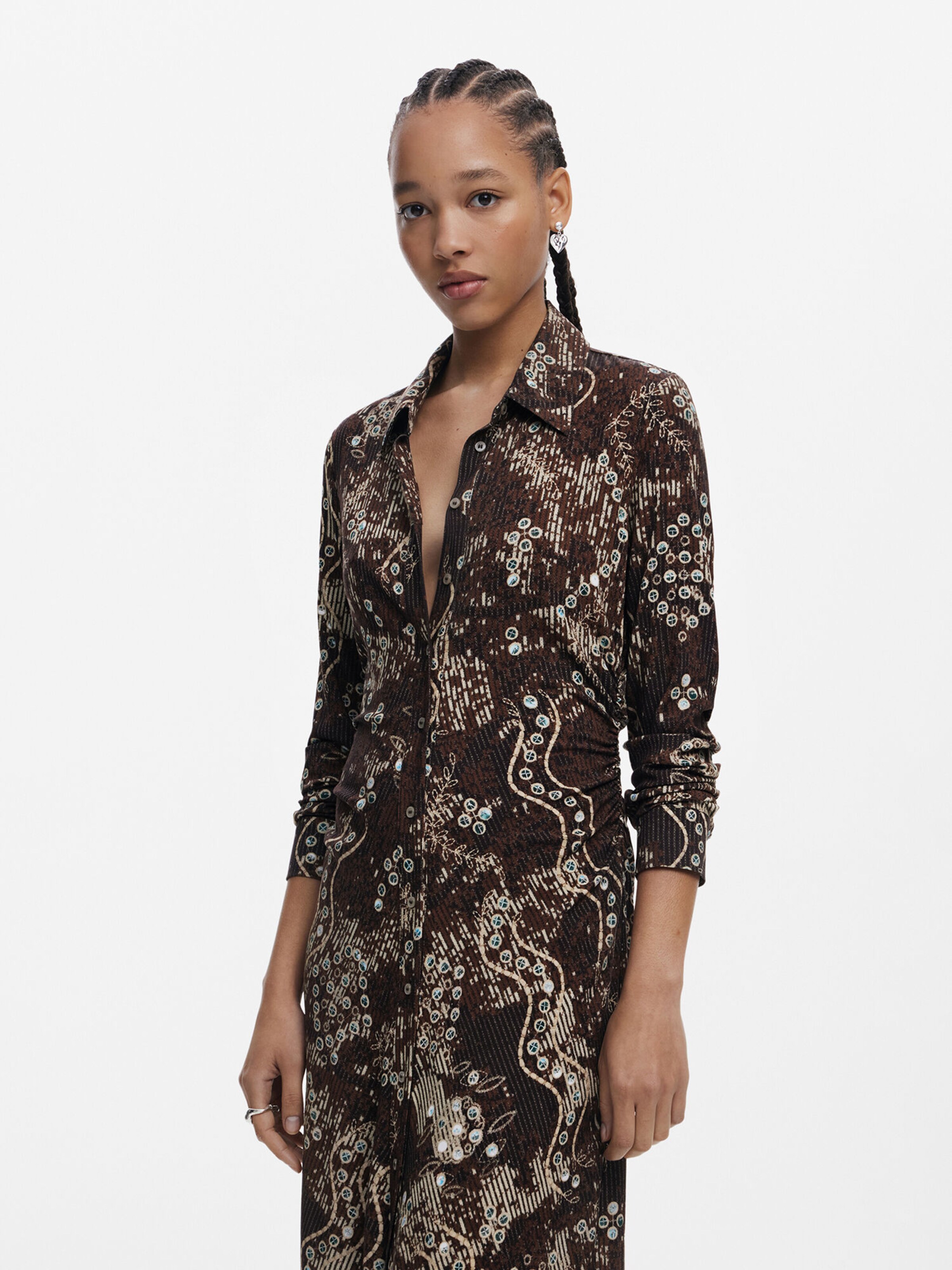 robe chemise desigual