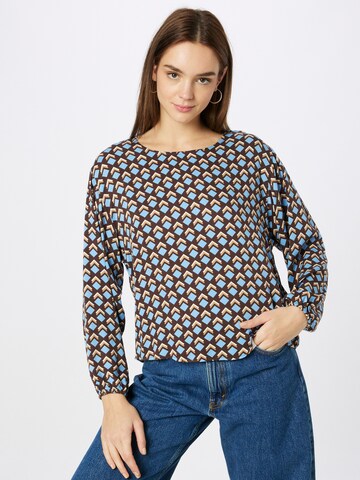 BLUE SEVEN Blouse in Blauw: voorkant