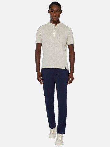 Coupe slim Pantalon Boggi Milano en bleu