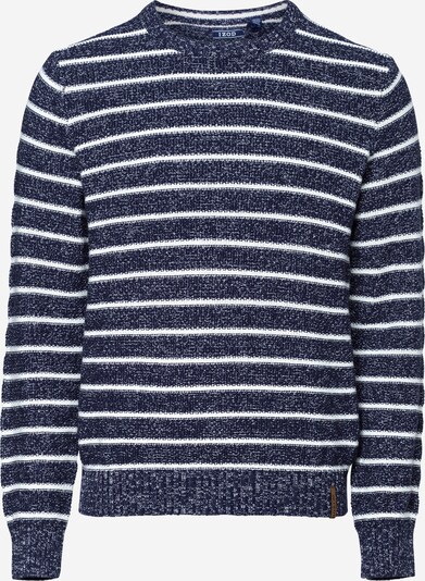 Pullover 'Marled' IZOD di colore blu scuro / offwhite, Visualizzazione prodotti
