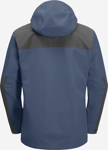 JACK WOLFSKIN Weatherproof jacket 'JASPER' in Blue