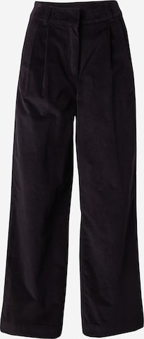 melns mazine Klasiskas bikses 'Niona': no priekšpuses