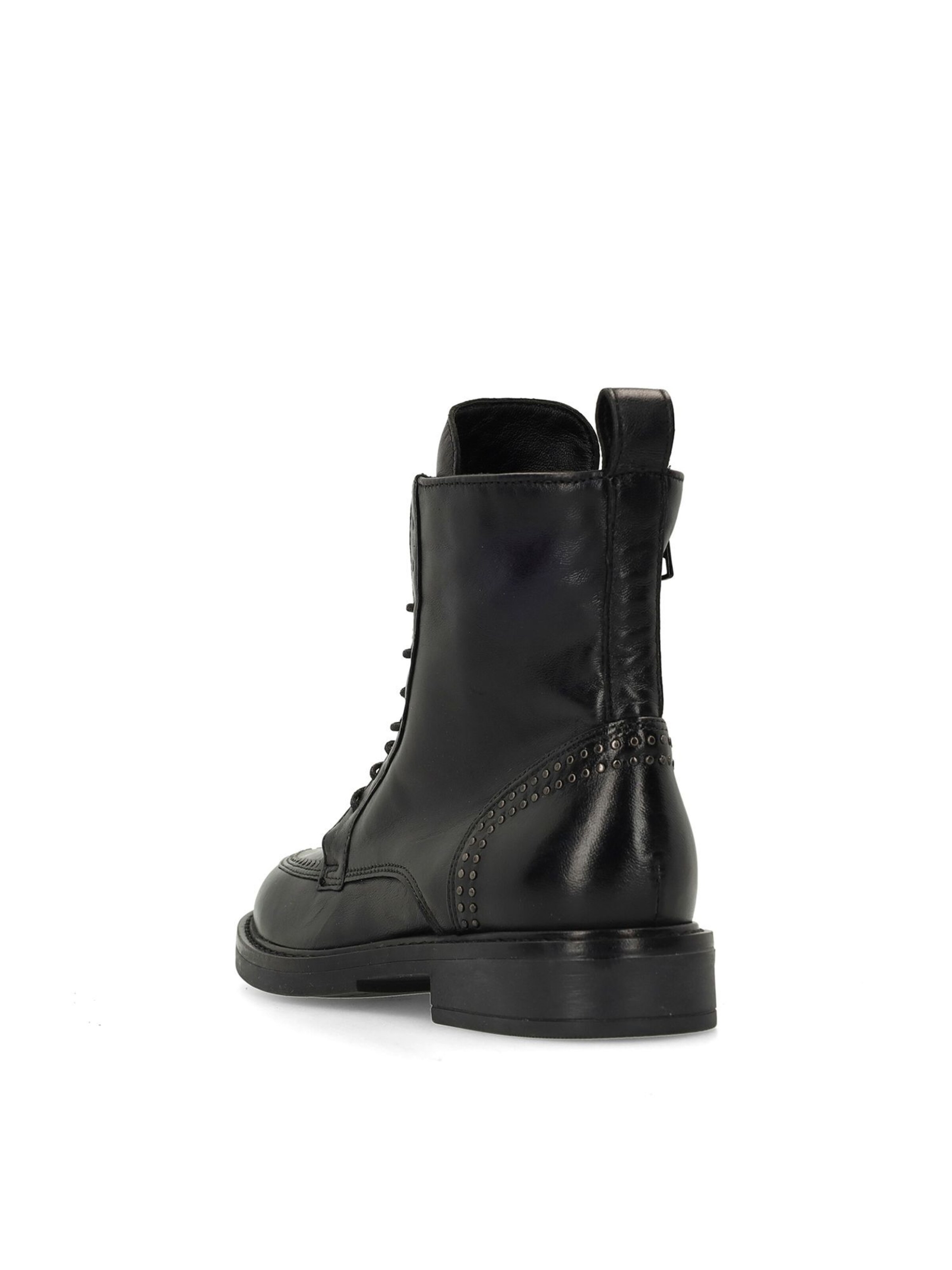 MANFIELD Veterlaarzen in Zwart