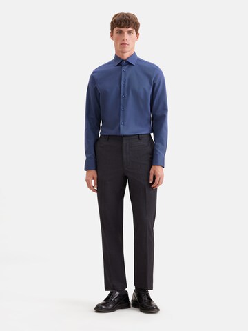Coupe slim Chemise business SEIDENSTICKER en bleu