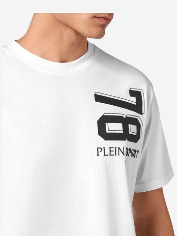 T-Shirt Plein Sport en blanc