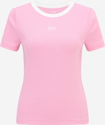 Gap Tall Футболка в Ярко-розовый: спереди