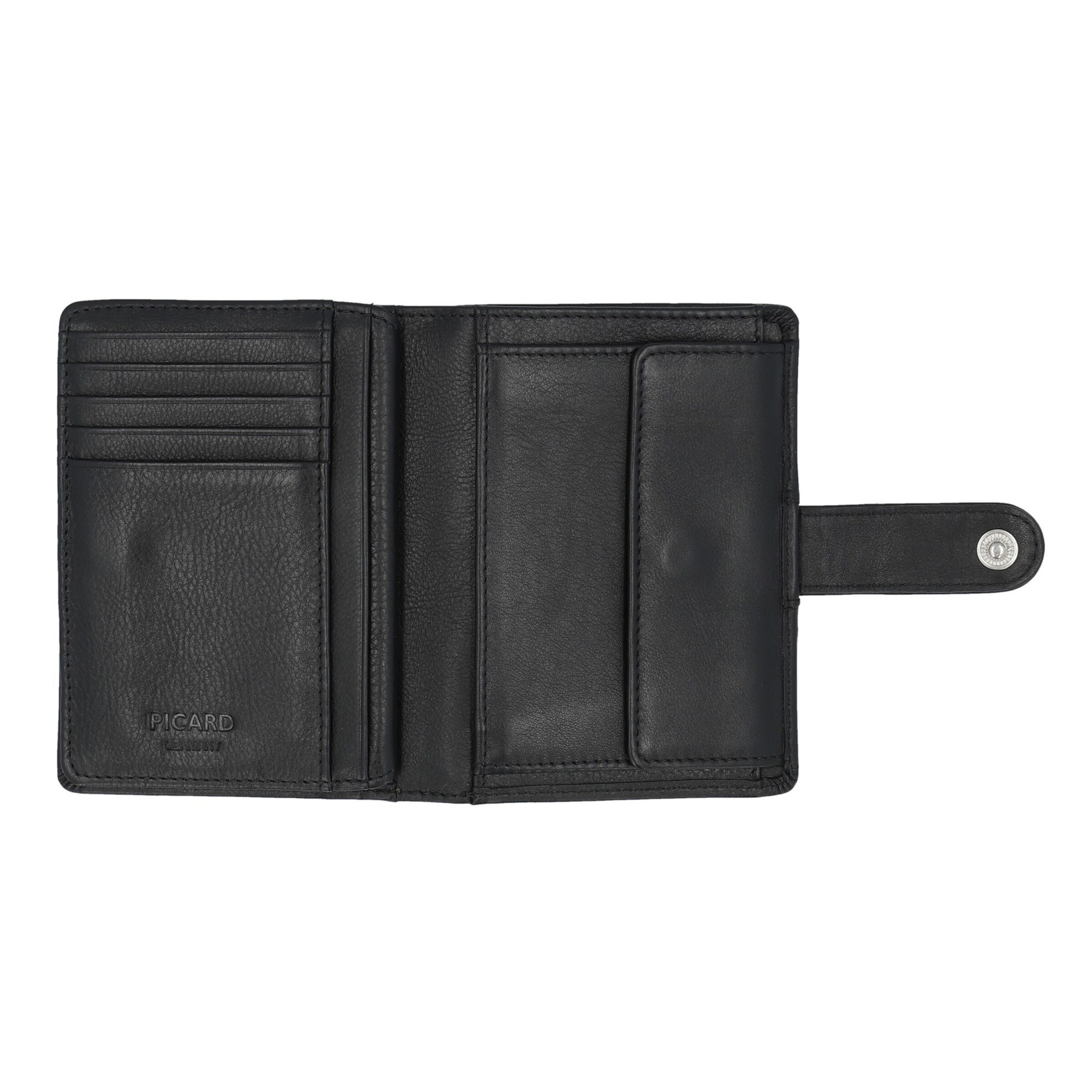 Picard Portemonnee 'Brooklyn' in Zwart