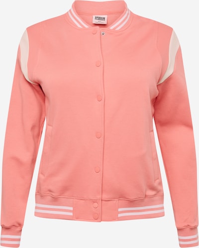Urban Classics Curvy Veste mi-saison en sable / rose, Vue avec produit
