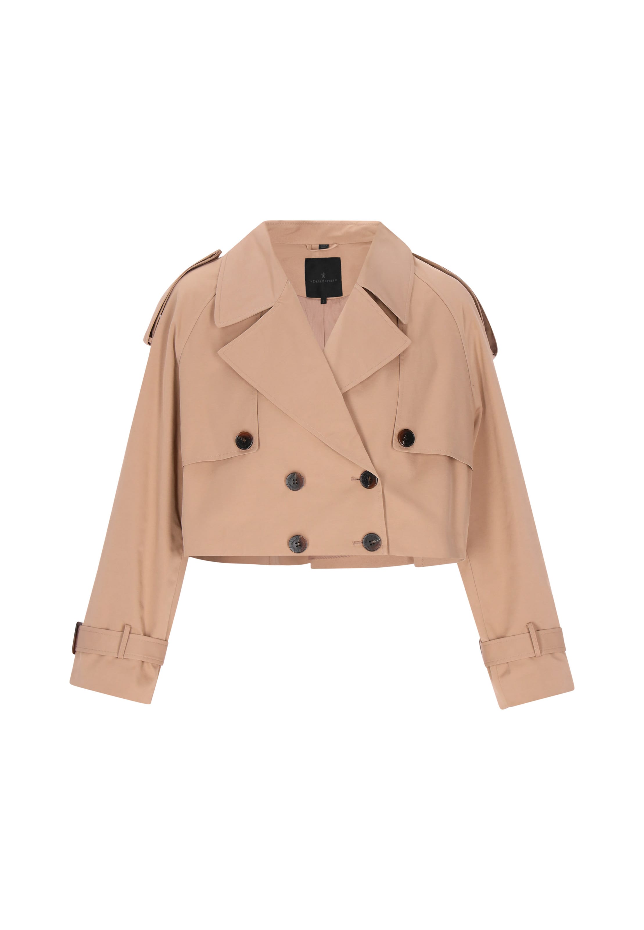 DreiMaster Klassik Between-Seasons Coat 'Classic' in Sand, Item view