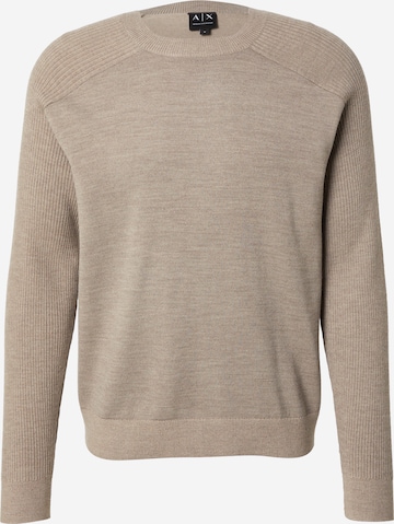 ARMANI EXCHANGE Свитер в Бежевый: спереди