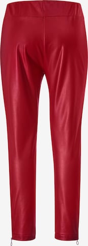 Coupe slim Pantalon Angel of Style en rouge