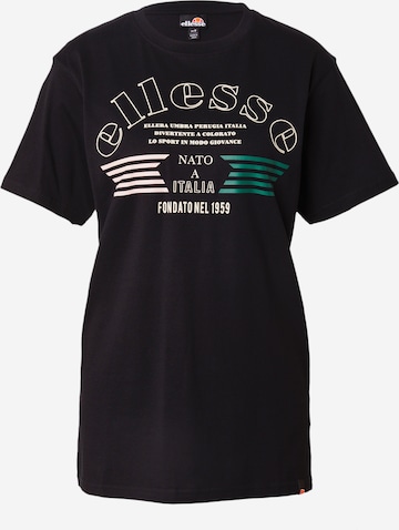 T-shirt 'Nira' ELLESSE en noir : devant