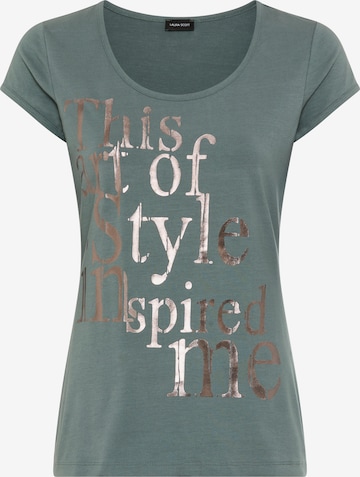 LAURA SCOTT T-Shirt in Grün: Vorderseite