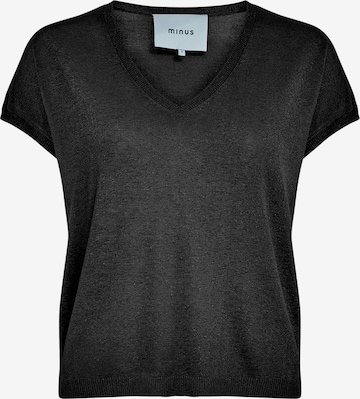 minus Top 'Carlina' in Black: front