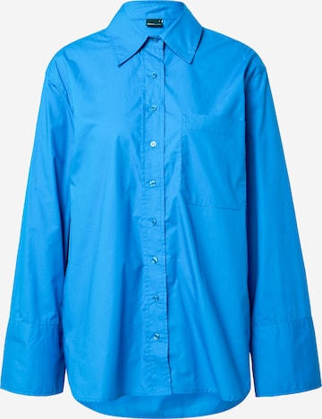 Gina Tricot Blouse 'Gizem' in Blauw: voorkant